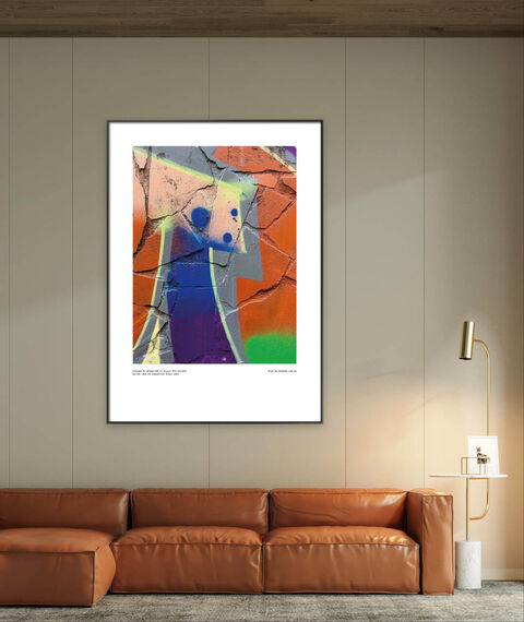 Poster Out of industrial Grey 10