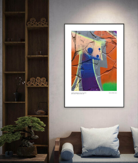 Poster Out of industrial Grey 10