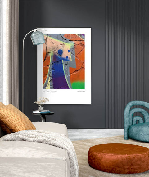 Poster Out of industrial Grey 10