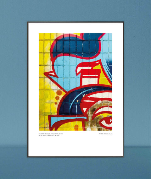 Poster Out of industrial Grey 11