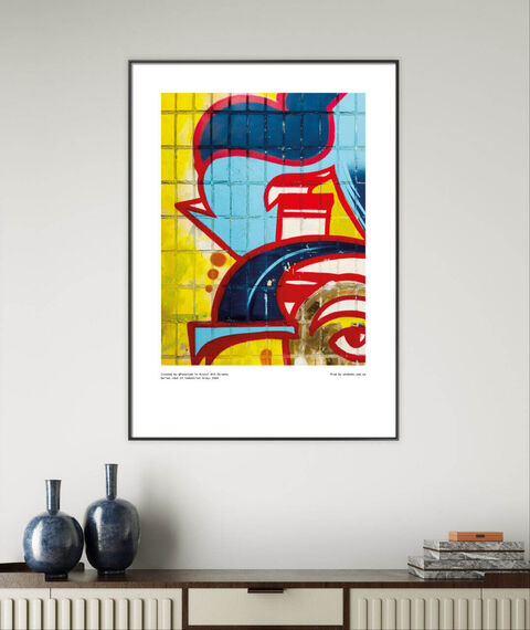 Poster Out of industrial Grey 11