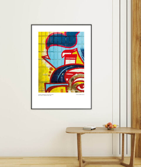 Poster Out of industrial Grey 11