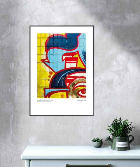 Poster Out of industrial Grey 11