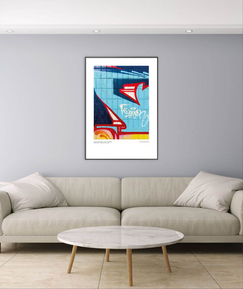 Poster Out of industrial Grey 12