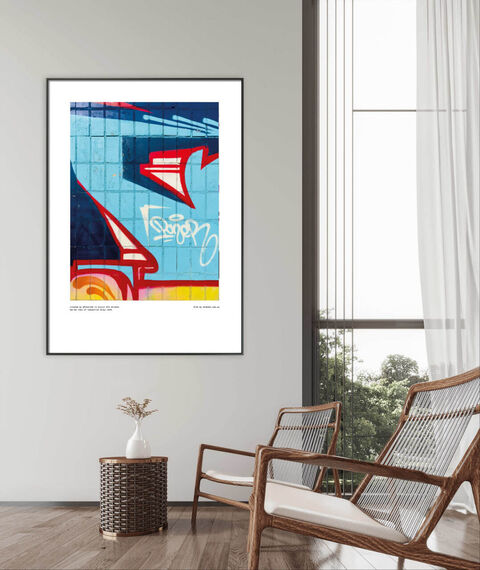 Poster Out of industrial Grey 12