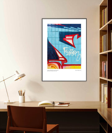 Poster Out of industrial Grey 12