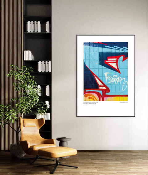 Poster Out of industrial Grey 12