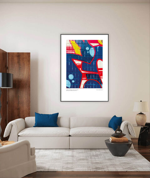 Poster Out of industrial Grey 13