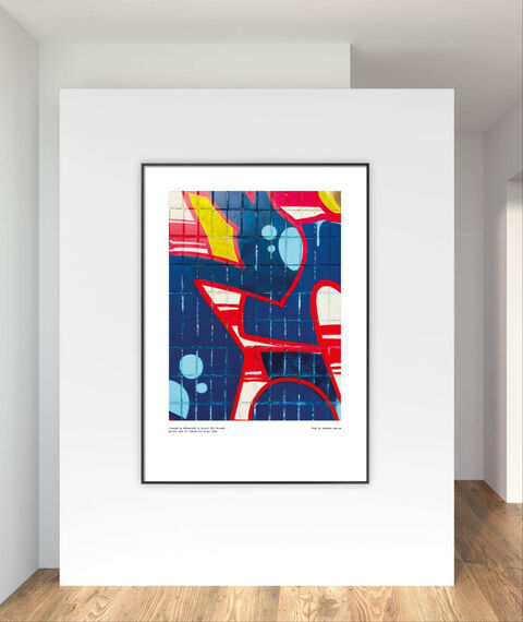 Poster Out of industrial Grey 13