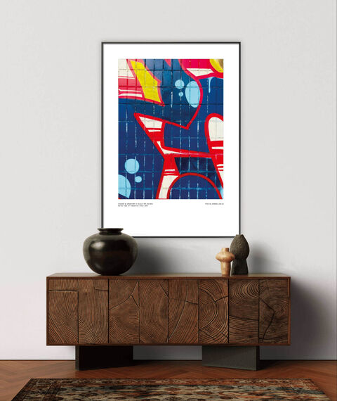 Poster Out of industrial Grey 13