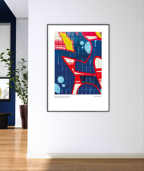 Poster Out of industrial Grey 13