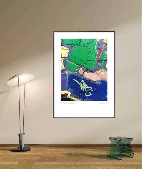 Poster Out of industrial Grey 5