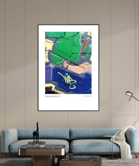 Poster Out of industrial Grey 5