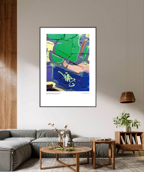 Poster Out of industrial Grey 5