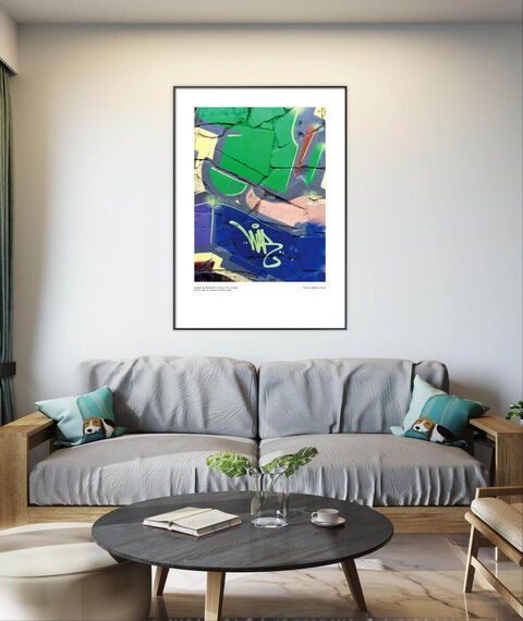 Poster Out of industrial Grey 5