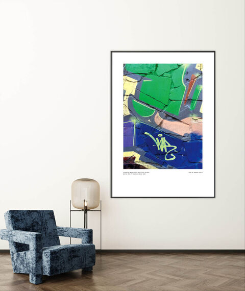 Poster Out of industrial Grey 5