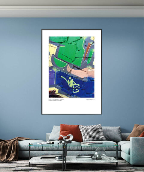 Poster Out of industrial Grey 5