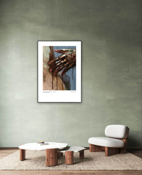 Poster Self-belief 1 (from the series of paintings of the same name)