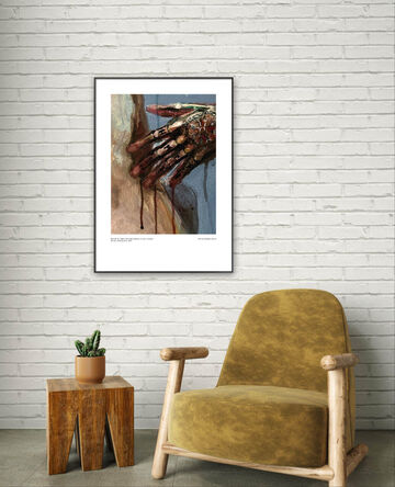 Poster Self-belief 1 (from the series of paintings of the same name)