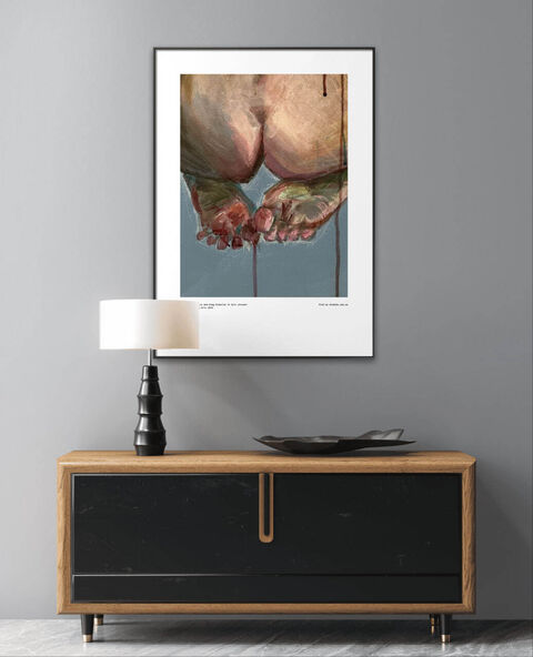 Poster Self-belief 2 (from the series of paintings of the same name)