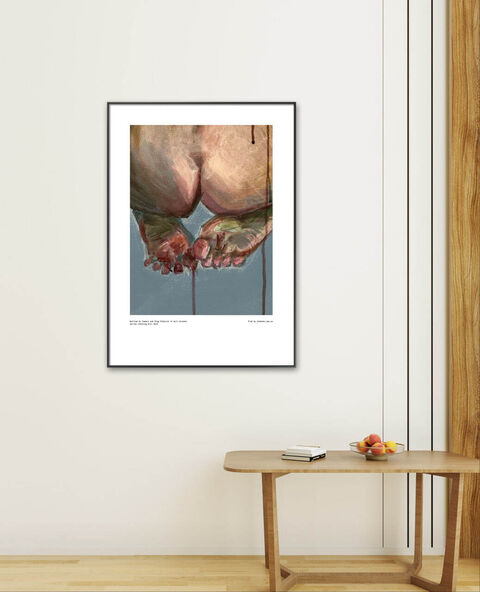 Poster Self-belief 2 (from the series of paintings of the same name)