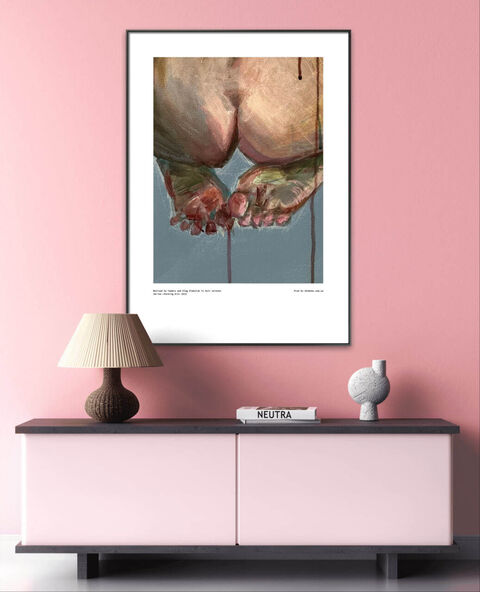 Poster Self-belief 2 (from the series of paintings of the same name)