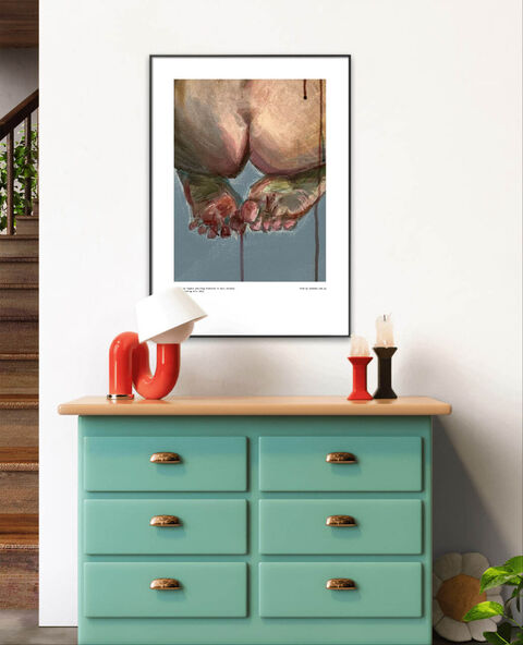 Poster Self-belief 2 (from the series of paintings of the same name)