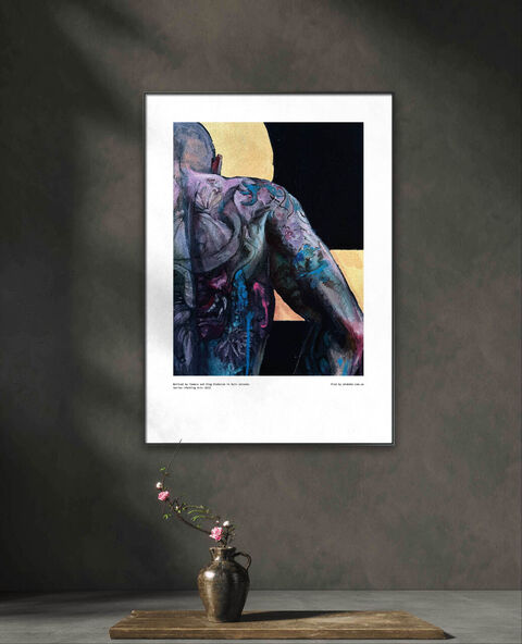 Poster Self-belief 4 (from the series of paintings of the same name)