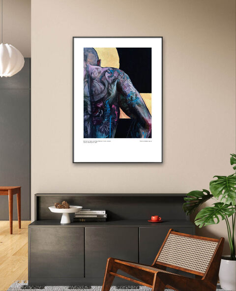 Poster Self-belief 4 (from the series of paintings of the same name)