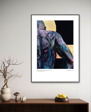 Poster Self-belief 4 (from the series of paintings of the same name)