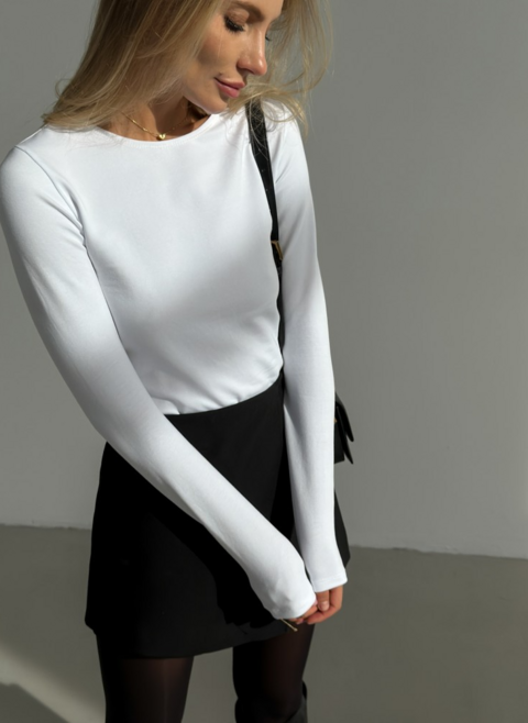 White longsleeve Thursday