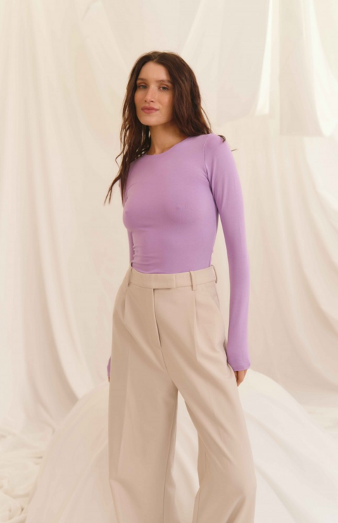 Lilac longsleeve Thursday