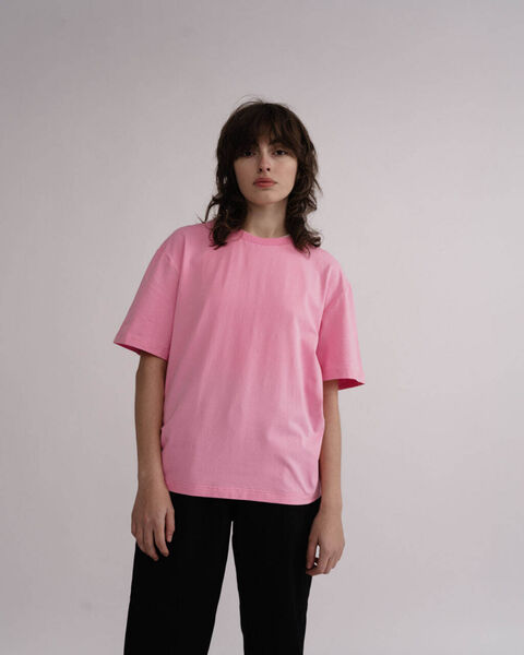 Pink basic T-shirt