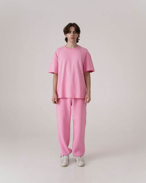 Pink basic T-shirt