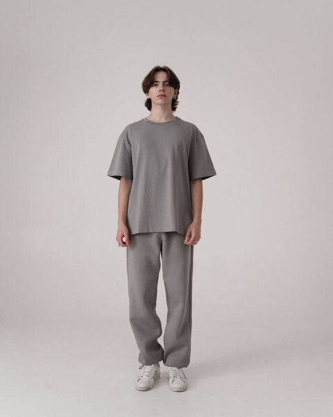 Gray basic T-shirt