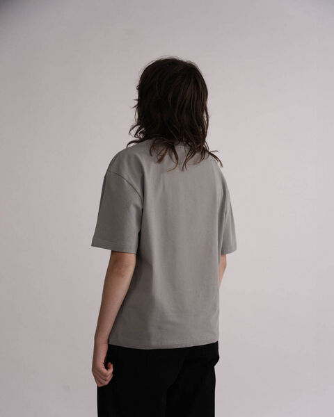 Gray basic T-shirt