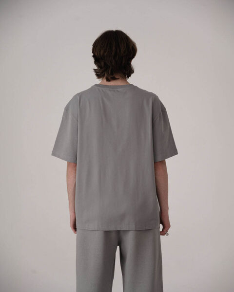Gray basic T-shirt