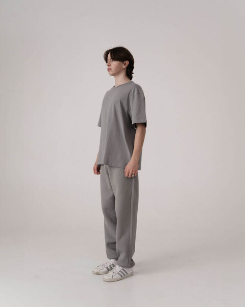Gray basic T-shirt
