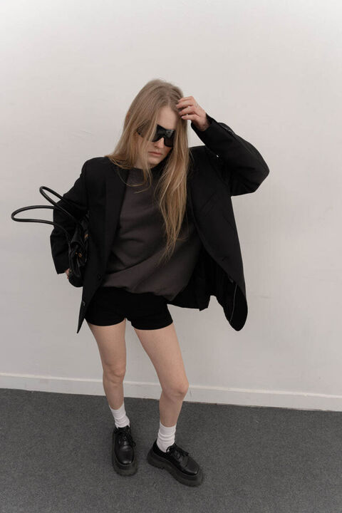 Sweatshirt without insulation Smoky