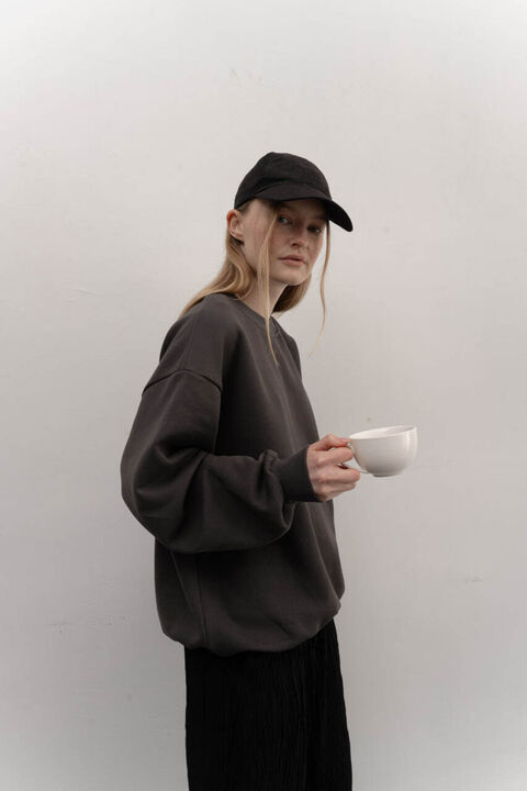 Sweatshirt without insulation Smoky