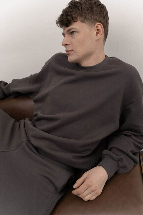 Sweatshirt without insulation Smoky