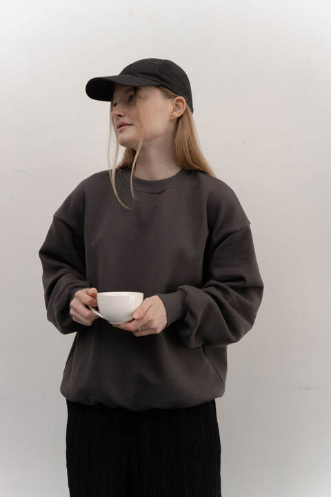 Sweatshirt without insulation Smoky