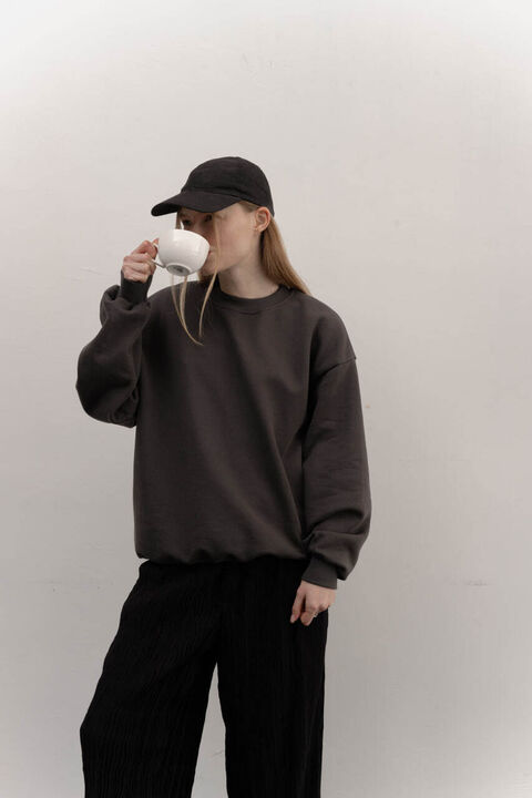 Sweatshirt without insulation Smoky