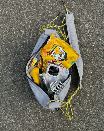 Сіра Rope bag