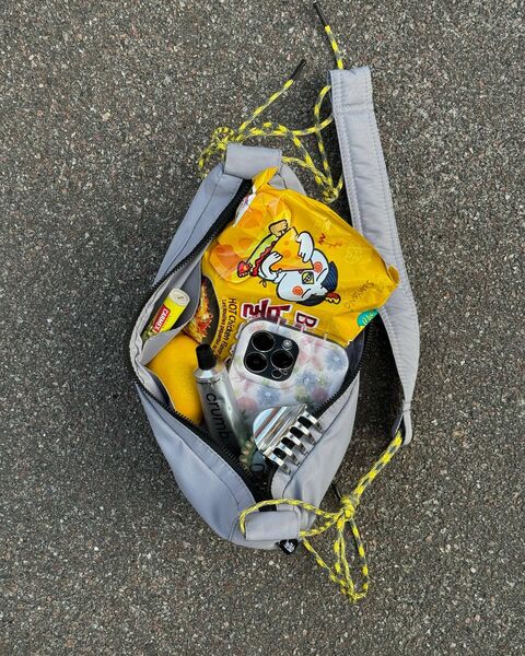 Сіра Rope bag