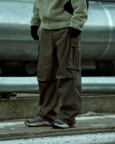 Брюки оверсайз карго чоловічі Charge хакі