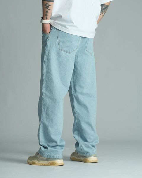 Джинси оверсайз чоловічі Booty Sky Blue
