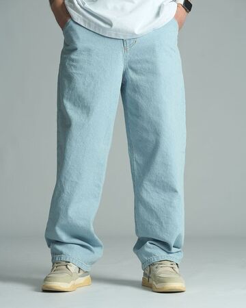 Oversize jeans for men Booty Sky Blue