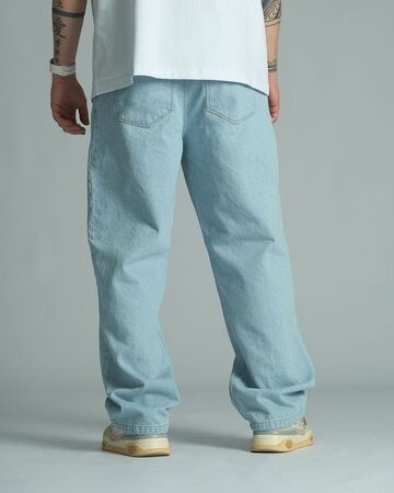 Oversize jeans for men Booty Sky Blue