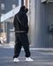 Hasla black oversize pants for men